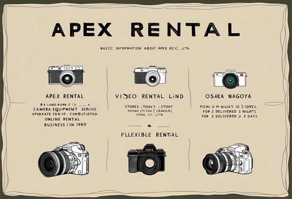 APEXレンタルの基本情報